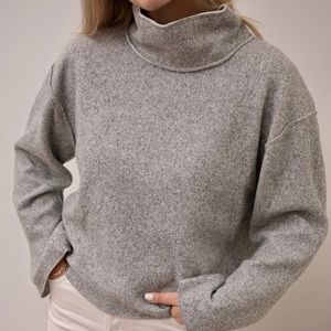 Zara Knit Grey Sweater M